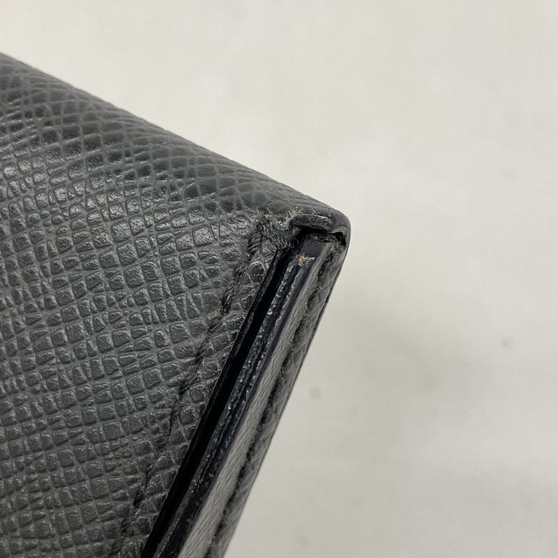 Louis Vuitton Coin Case Taiga Porte Monet Cuvette M64422 Ardoise Men's