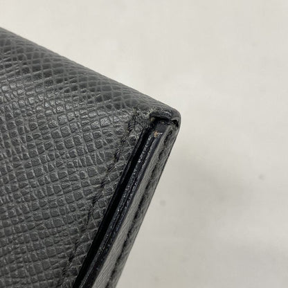 Louis Vuitton Coin Case Taiga Porte Monet Cuvette M64422 Ardoise Men's