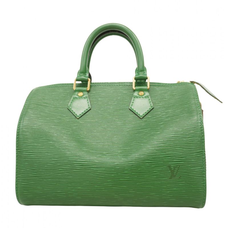 Louis Vuitton Handbag Epi Speedy 25 M43014 Borneo Green Women's