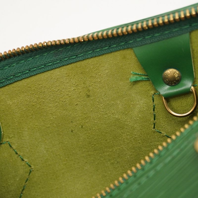 Louis Vuitton Handbag Epi Speedy 25 M43014 Borneo Green Women's