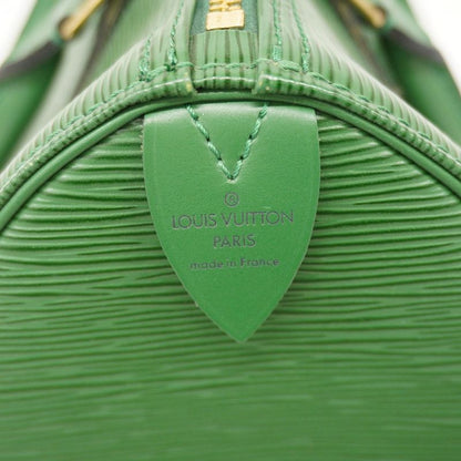 Louis Vuitton Handbag Epi Speedy 25 M43014 Borneo Green Women's