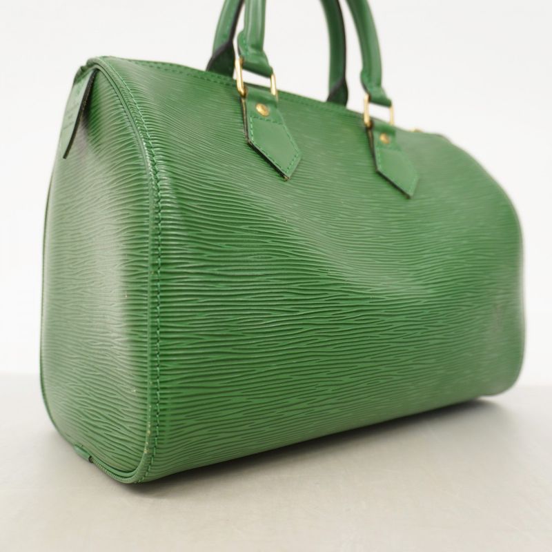 Louis Vuitton Handbag Epi Speedy 25 M43014 Borneo Green Women's