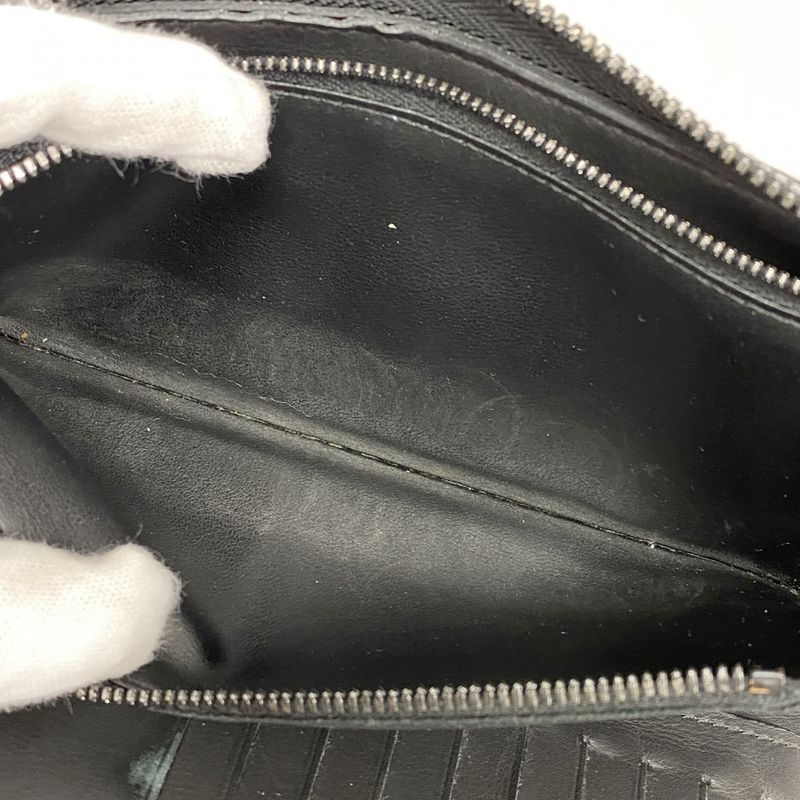 Louis Vuitton Long Wallet Monogram Shadow Zippy Wallet Vertical M62902 Black