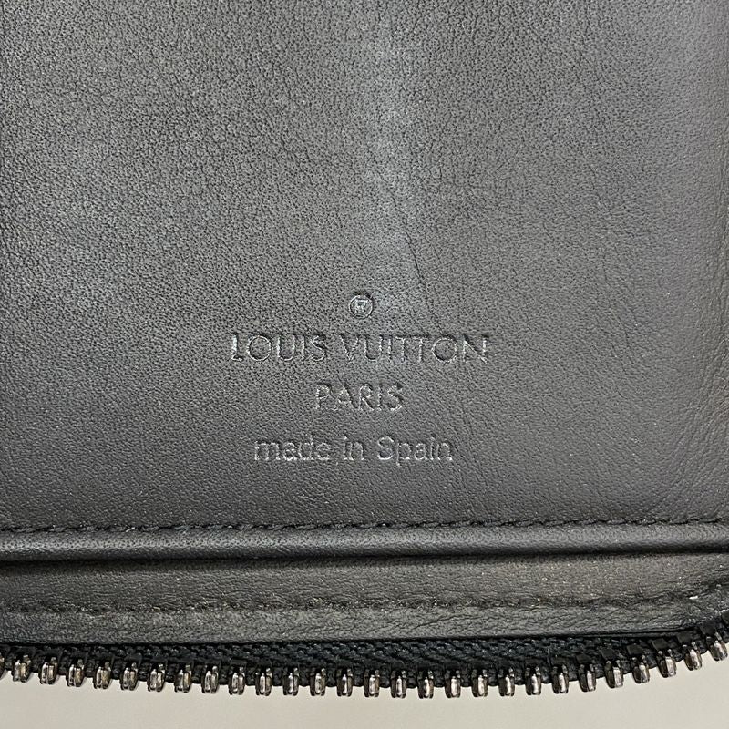 Louis Vuitton Long Wallet Monogram Shadow Zippy Wallet Vertical M62902 Black