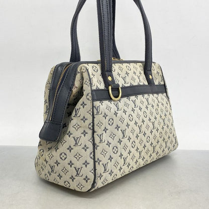 Louis Vuitton Handbag Monogram Mini Josephine PM M92049 Blue Ladies