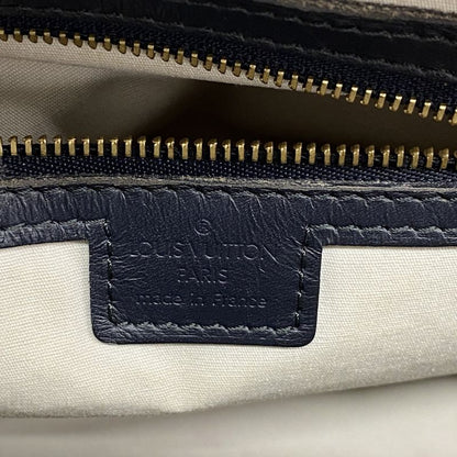 Louis Vuitton Handbag Monogram Mini Josephine PM M92049 Blue Ladies