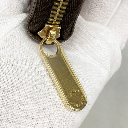 Louis Vuitton Long Wallet Damier Zippy Wallet N60015 Ebène Men Women Unisex