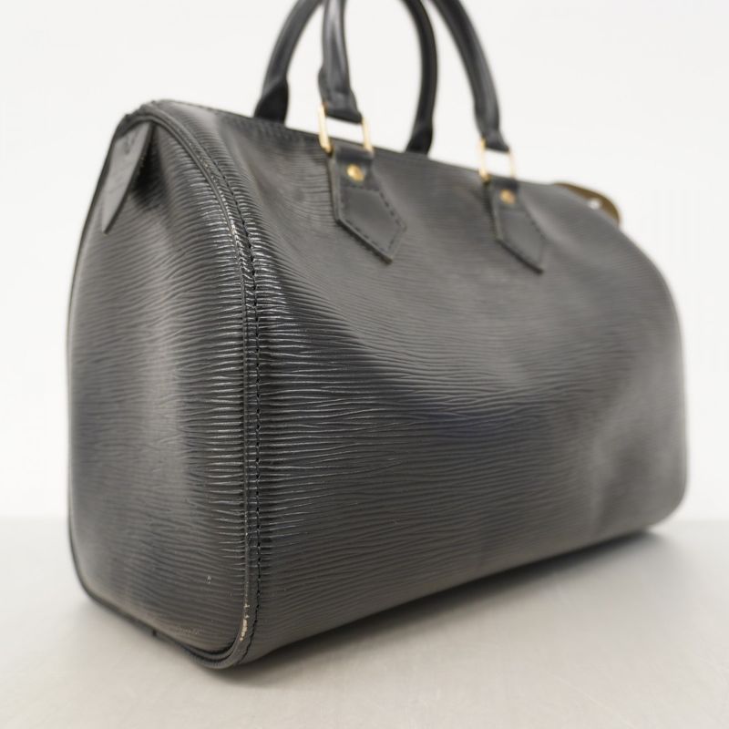 Louis Vuitton Epi Speedy 25 M59032 Noir Black Women