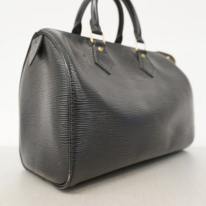 Louis Vuitton Epi Speedy 25 M59032 Noir Black Women
