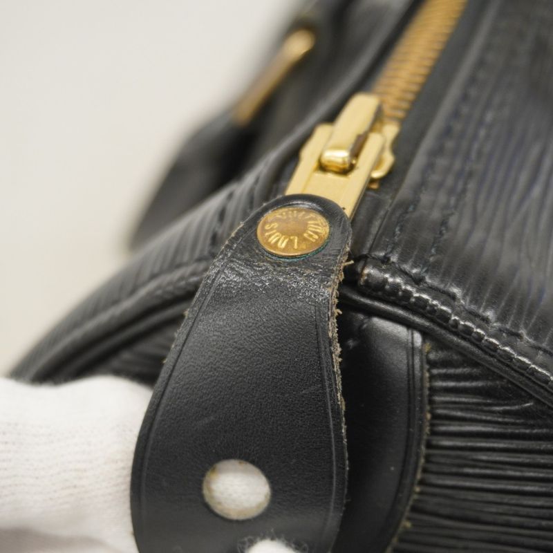 Louis Vuitton Epi Speedy 25 M59032 Noir Black Women