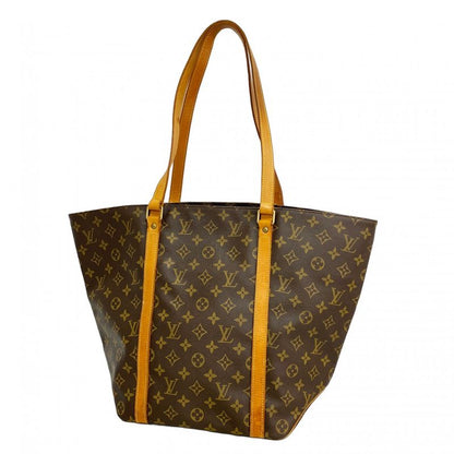 Louis Vuitton Tote Bag Monogram Sac Shopping M51109 Brown Ladies