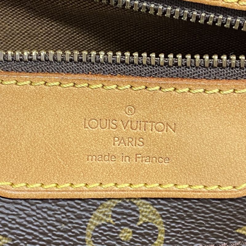 Louis Vuitton Tote Bag Monogram Sac Shopping M51109 Brown Ladies