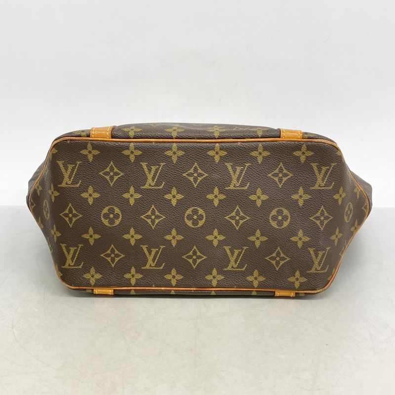 Louis Vuitton Tote Bag Monogram Sac Shopping M51109 Brown Ladies