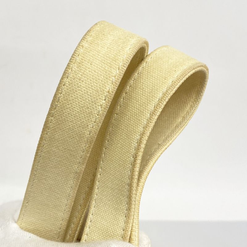 Chanel Tote Bag Windows Canvas Black White Chien Pan Gold Hardware Women's