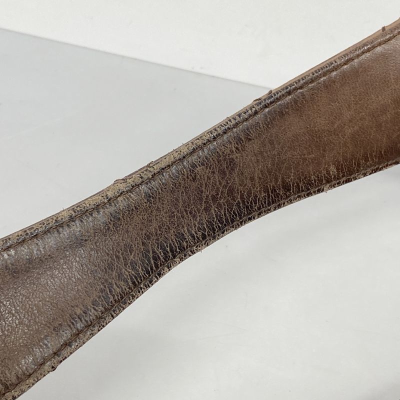 Chanel Shoulder Bag Matelasse Sparkle Leather Brown Silver Hardware Women