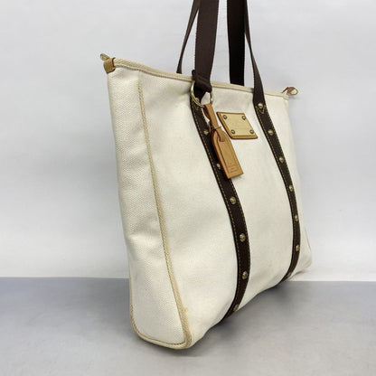 Louis Vuitton Tote Bag Antigua Cabas GM M40033 Ecru Women
