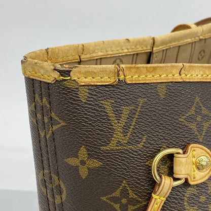 Louis Vuitton Tote Bag Monogram Neverfull MM M40156 Brown Ladies