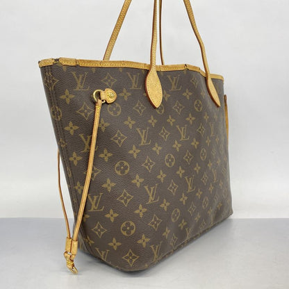 Louis Vuitton Tote Bag Monogram Neverfull MM M40156 Brown Ladies
