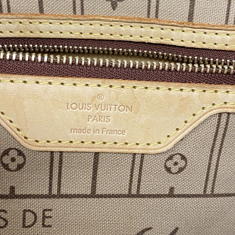 Louis Vuitton Tote Bag Monogram Neverfull MM M40156 Brown Ladies