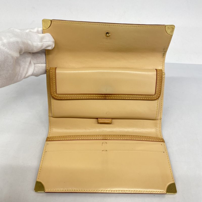 Louis Vuitton Trifold Long Wallet Monogram Multicolor Porte Trésor International