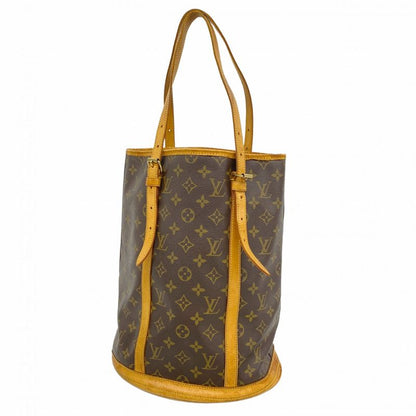 Louis Vuitton Tote Bag Monogram Bucket GM M42236 Brown Ladies