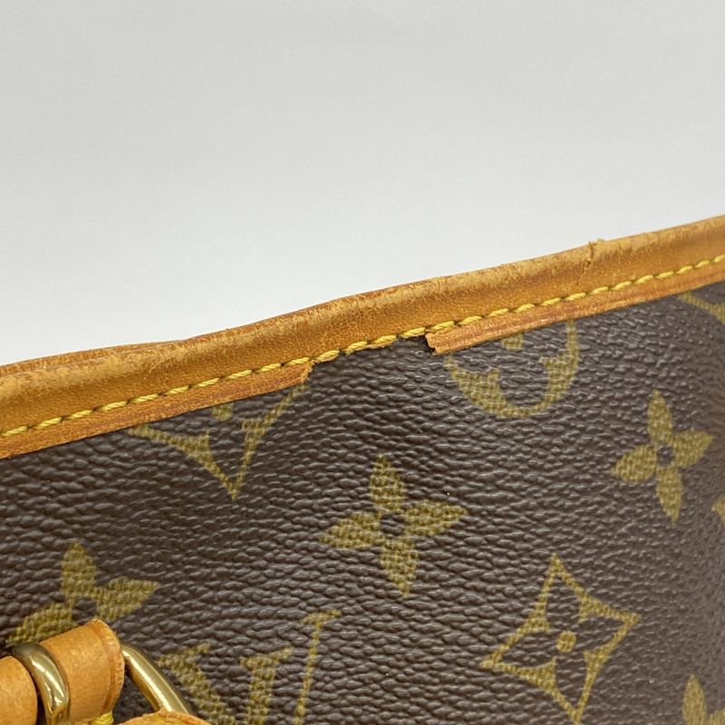 Louis Vuitton Tote Bag Monogram Bucket GM M42236 Brown Ladies