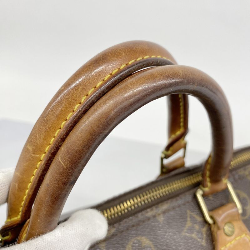 Louis Vuitton Handbag Monogram Speedy 30 M41108 Brown Ladies