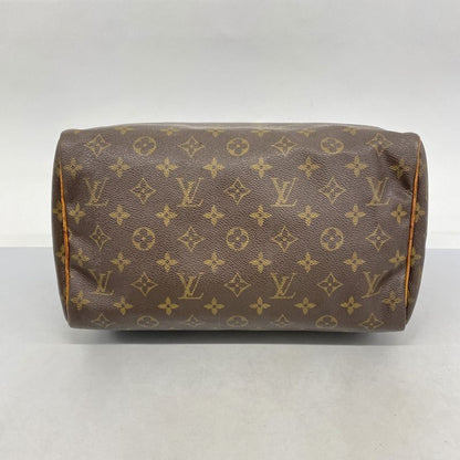 Louis Vuitton Handbag Monogram Speedy 30 M41108 Brown Ladies