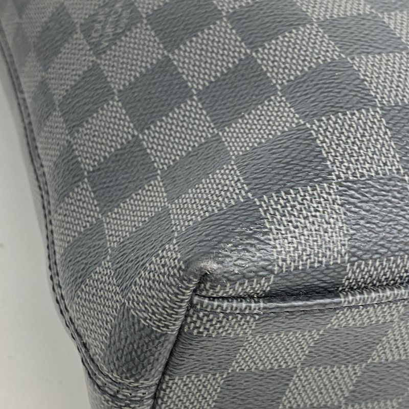 Louis Vuitton Tote Bag Damier Graphite Anton Tote N40000 Black 2way Bag Men's