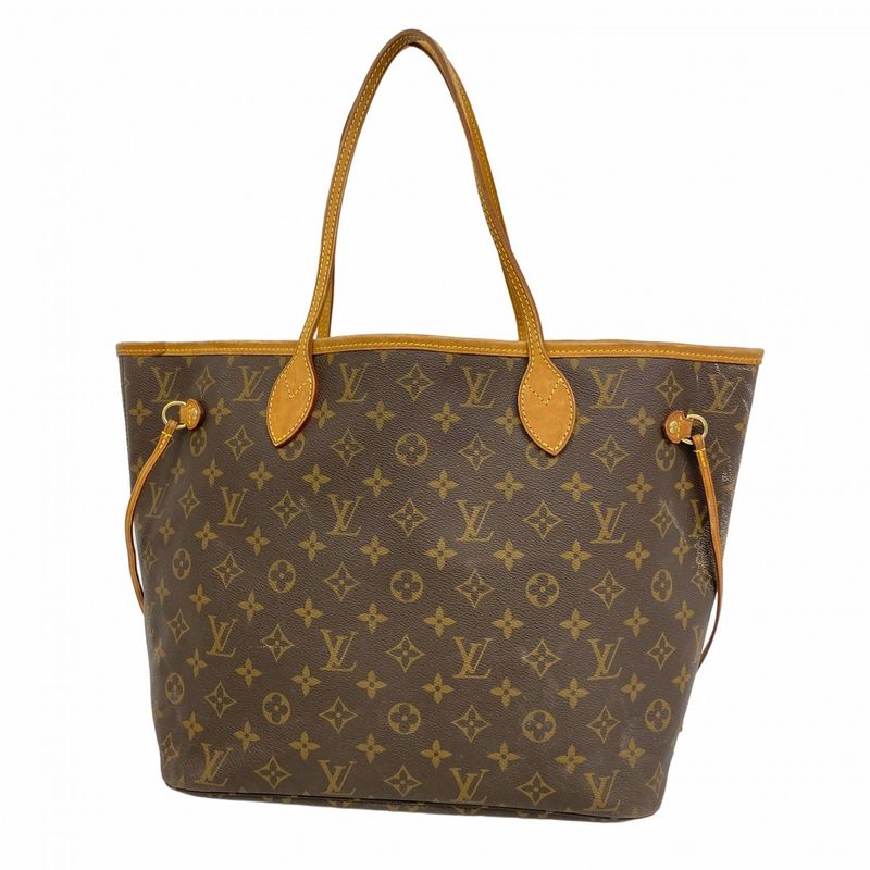 Louis Vuitton Tote Bag Monogram Neverfull MM M40156 Brown Ladies