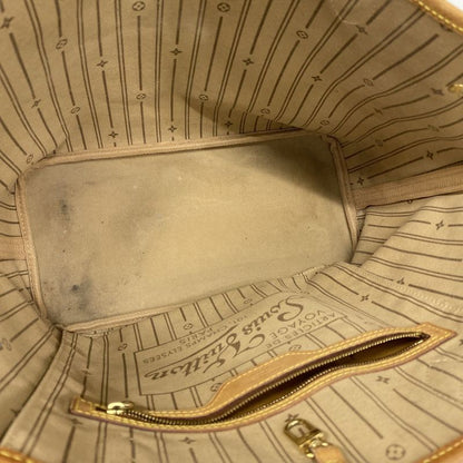 Louis Vuitton Tote Bag Monogram Neverfull MM M40156 Brown Ladies