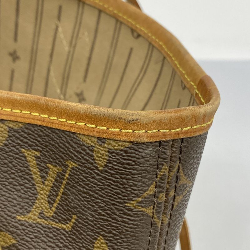 Louis Vuitton Tote Bag Monogram Neverfull MM M40156 Brown Ladies