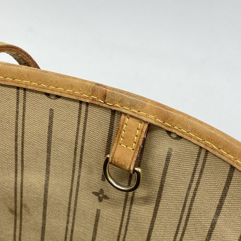 Louis Vuitton Tote Bag Monogram Neverfull MM M40156 Brown Ladies