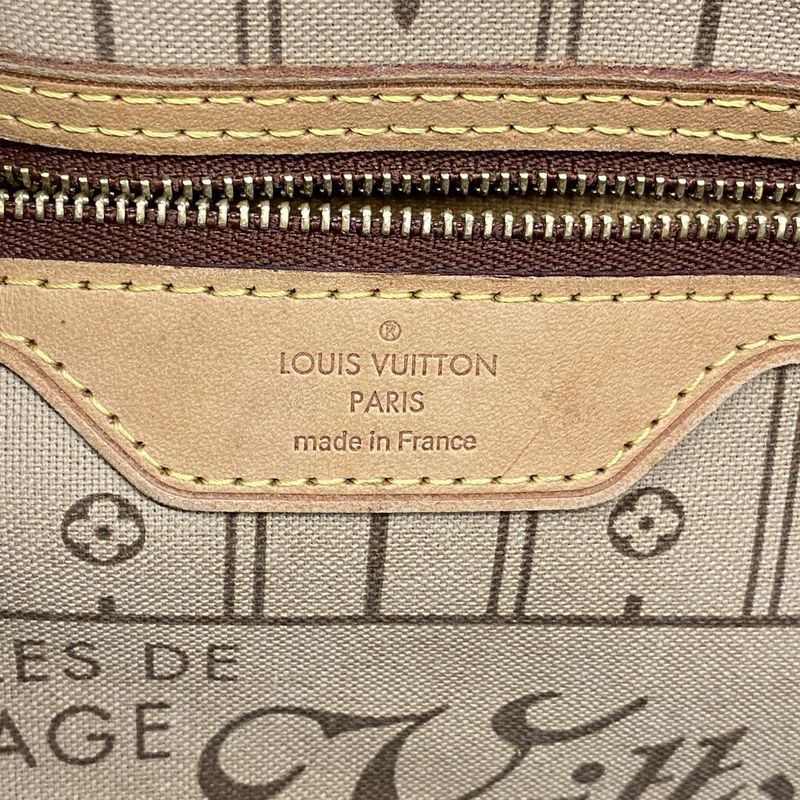 Louis Vuitton Tote Bag Monogram Neverfull MM M40156 Brown Ladies
