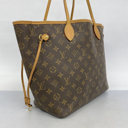 Louis Vuitton Tote Bag Monogram Neverfull MM M40156 Brown Ladies