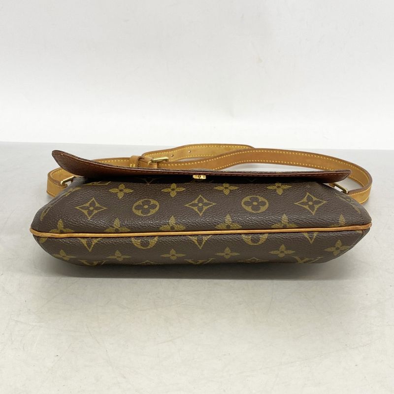 Louis Vuitton Shoulder Bag Monogram Musette Tango Short Strap M51257 Brown