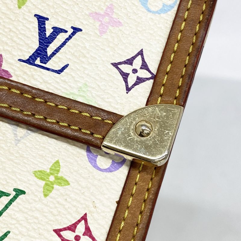 Louis Vuitton Trifold Long Wallet Monogram Multicolor Porte Trésor International