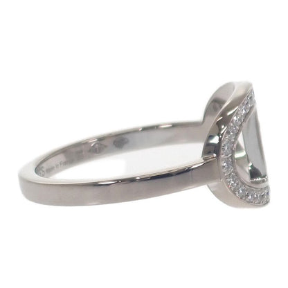Hermes Chaine D'ancre Contour MM #53 no 13 B Ring 18Kwhite Gold Diamond