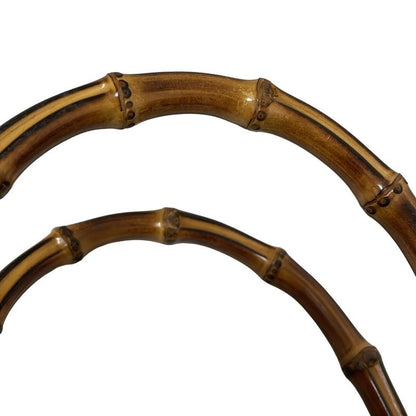 Gucci Bamboo Shopper Tote Bag 323660 Light Blue Leather