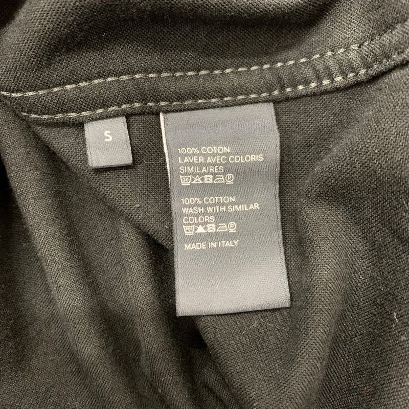 Celine Dress Cotton Black Gold Triomphe Velor