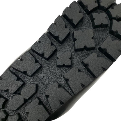 Prada Sandals Shoes Leather Black Triangle Logo Padded Nappa Sabot Mule