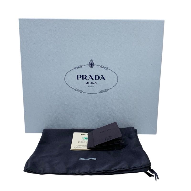 Prada Sandals Shoes Leather Black Triangle Logo Padded Nappa Sabot Mule