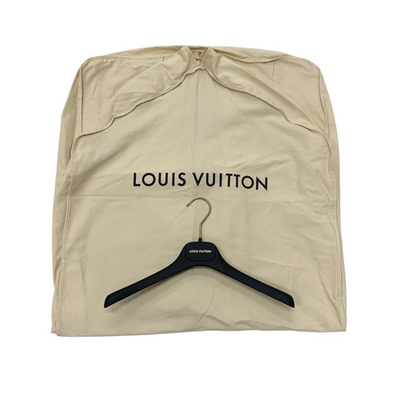 Louis Vuitton Dress Black White Logo Dot Ribbon