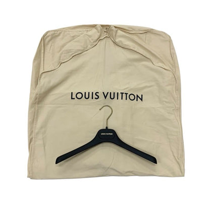 Louis Vuitton Dress Black White Logo Dot Ribbon
