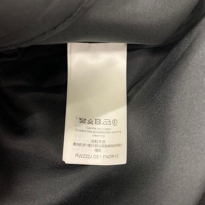 Louis Vuitton Dress Black White Logo Dot Ribbon