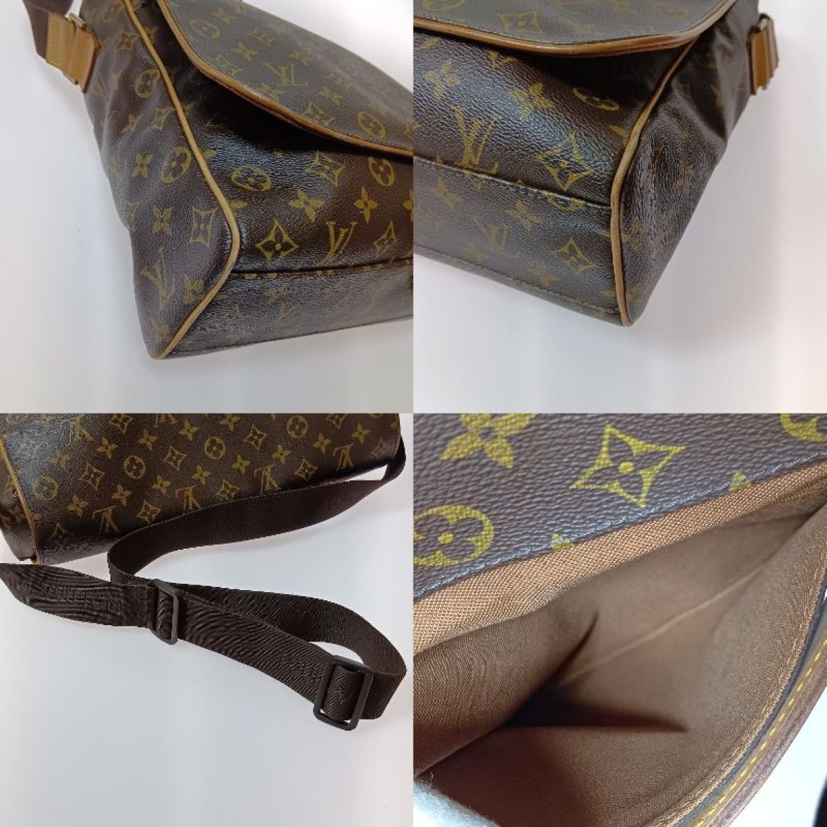 Louis Vuitton Monogram Aves Shoulder Bag M45257 Brown