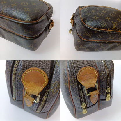 Louis Vuitton Monogram Reporter PM Shoulder Bag M45254 Brown