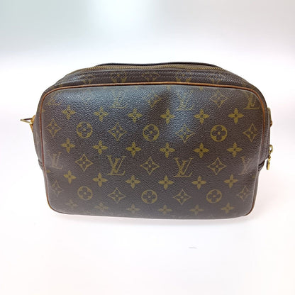 Louis Vuitton Monogram Reporter PM Shoulder Bag M45254 Brown