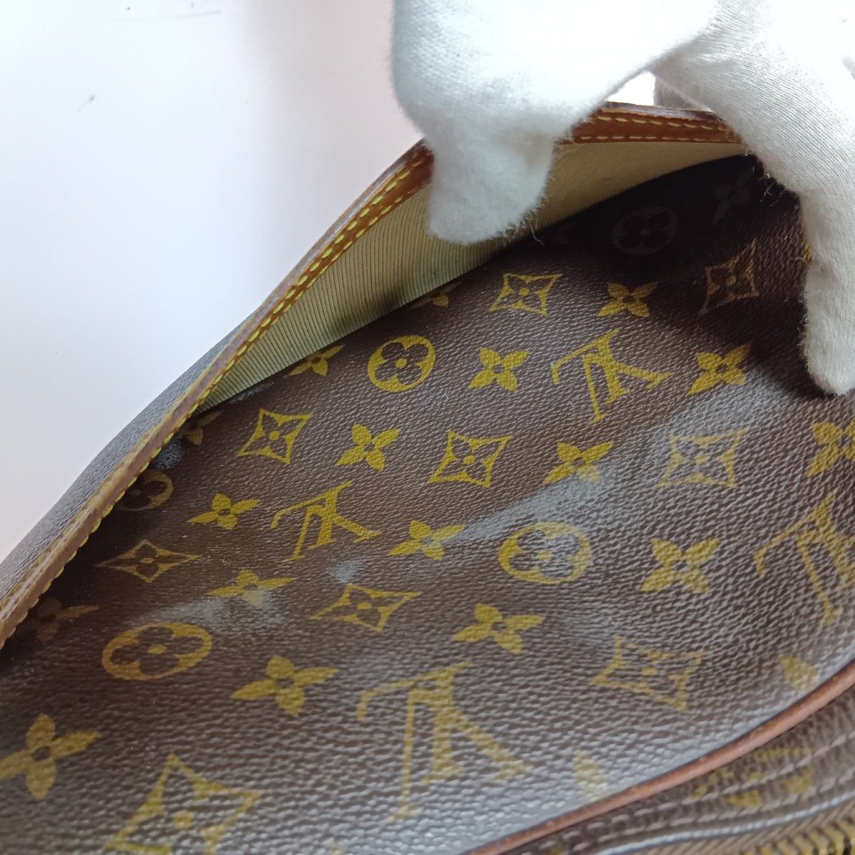 Louis Vuitton Monogram Reporter PM Shoulder Bag M45254 Brown