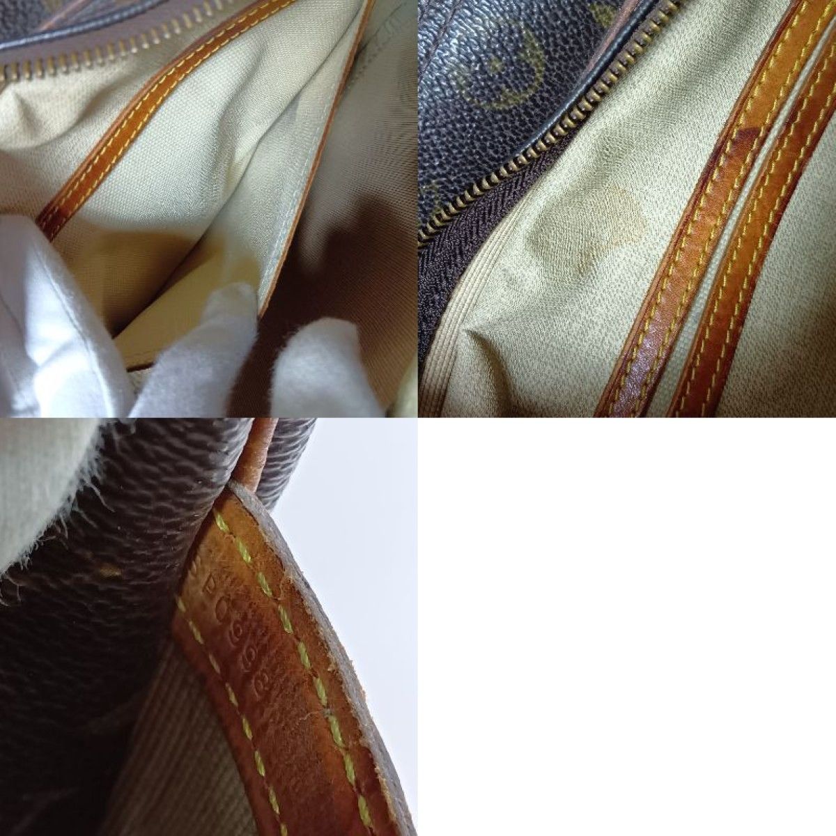 Louis Vuitton Monogram Reporter PM Shoulder Bag M45254 Brown